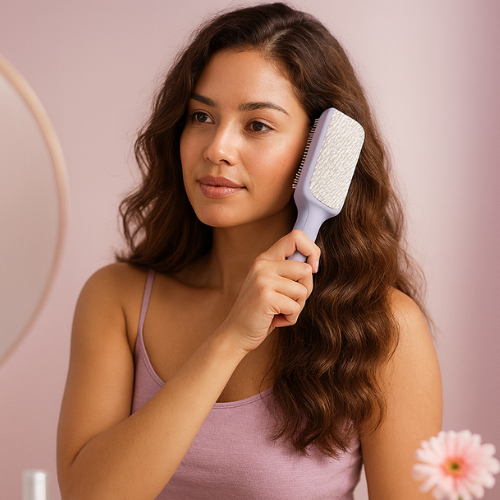 Jetra 4-in-1 Self-Cleaning Hair Brush